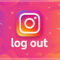معنی log out در اینستاگرام